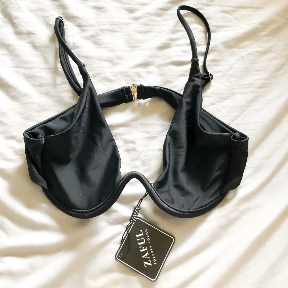 Women's Thin-lined Underwire Bikini Top